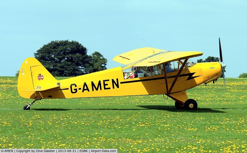 G-AMEN, 1952 Piper L-18C Super Cub C/N 18-1998, Ex: 52-2398 > MM52-2398 > I-EIAM > Italian Army EI-71 > G-BJTR > G-AMEN
Originally owned in private hands in December 1981 as G-BJTR and currently with and a trustee of, The G-AMEN Flying Group since April 2007
