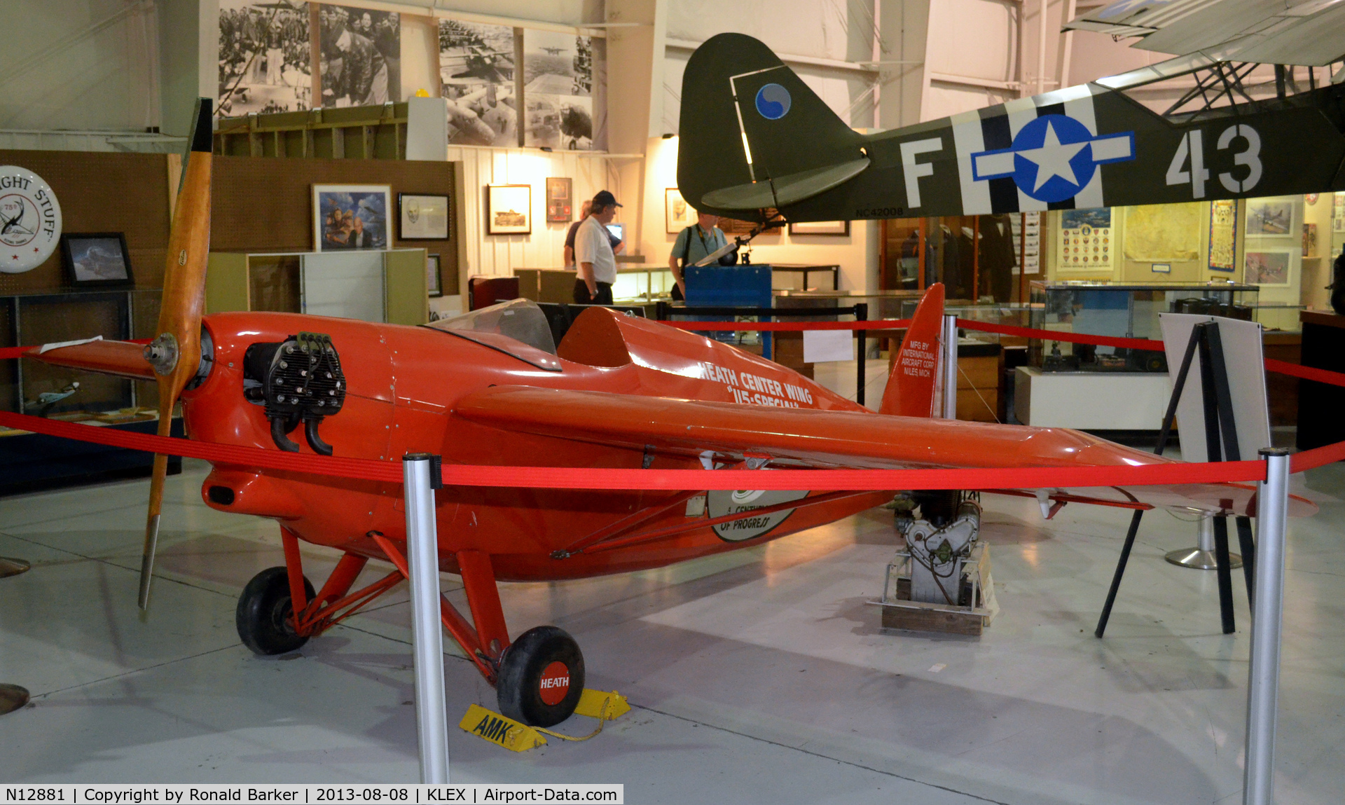 N12881, 1933 Heath CNA-40 C/N C-51, Aviation Museum of KY