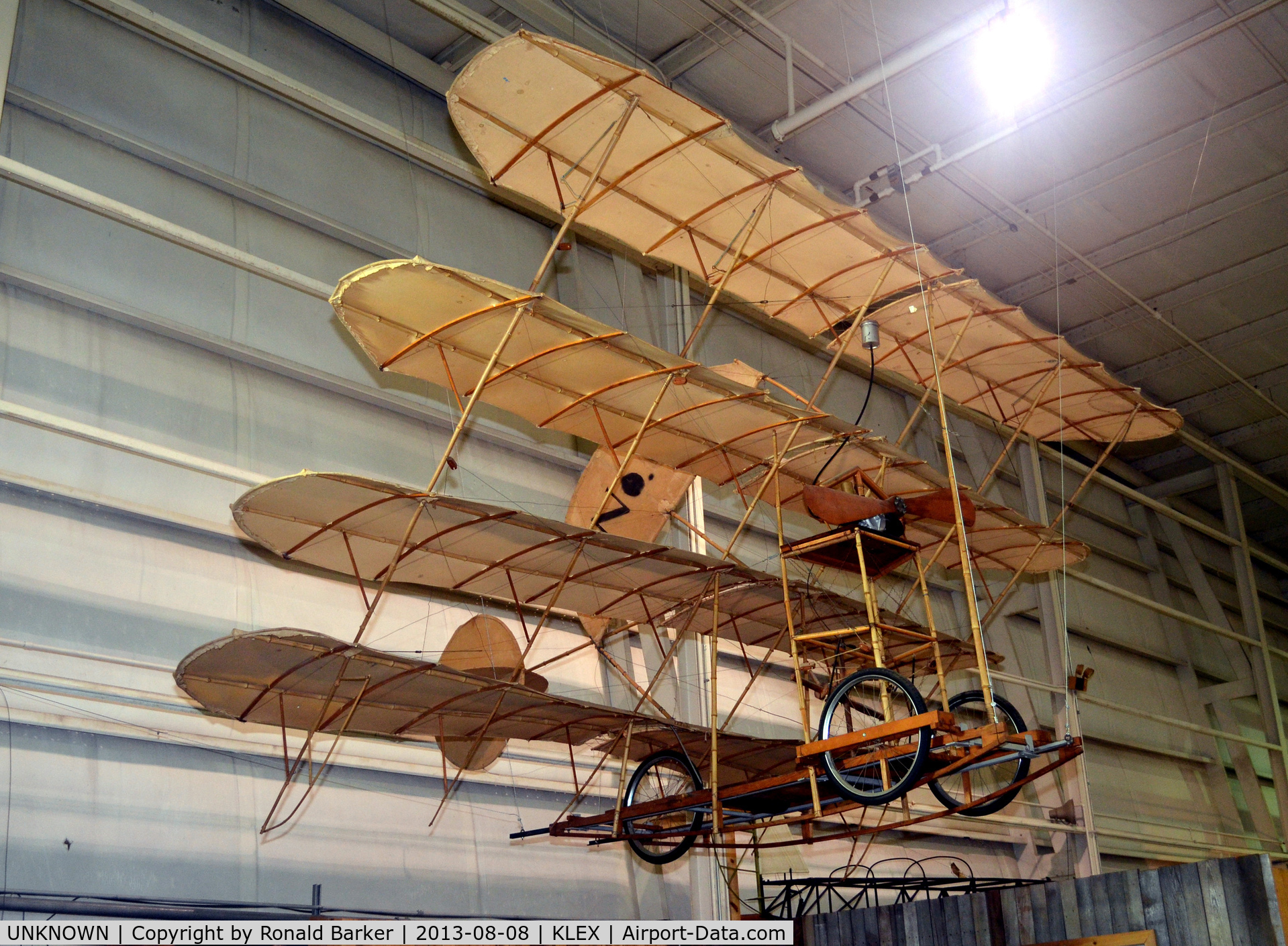 UNKNOWN, Miscellaneous Various C/N unknown, Replica of Matthew Bacon Sellers 1908 Quadruplane at the Aviation Museum of KY