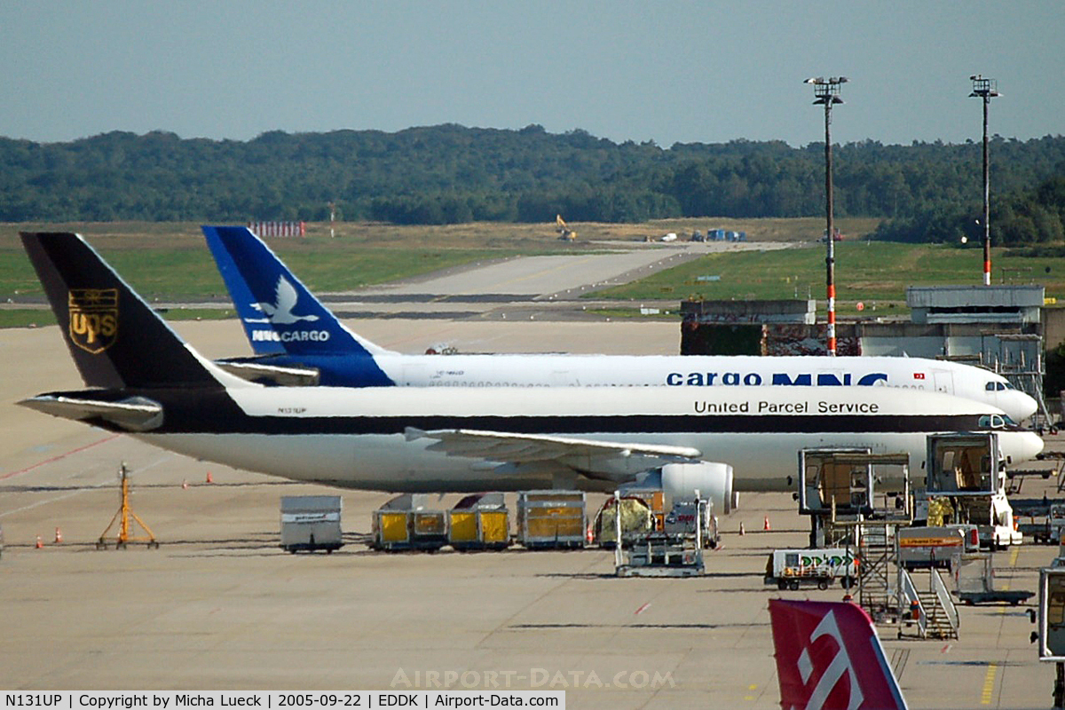N131UP, 2001 Airbus A300F4-622R C/N 0815, At Cologne