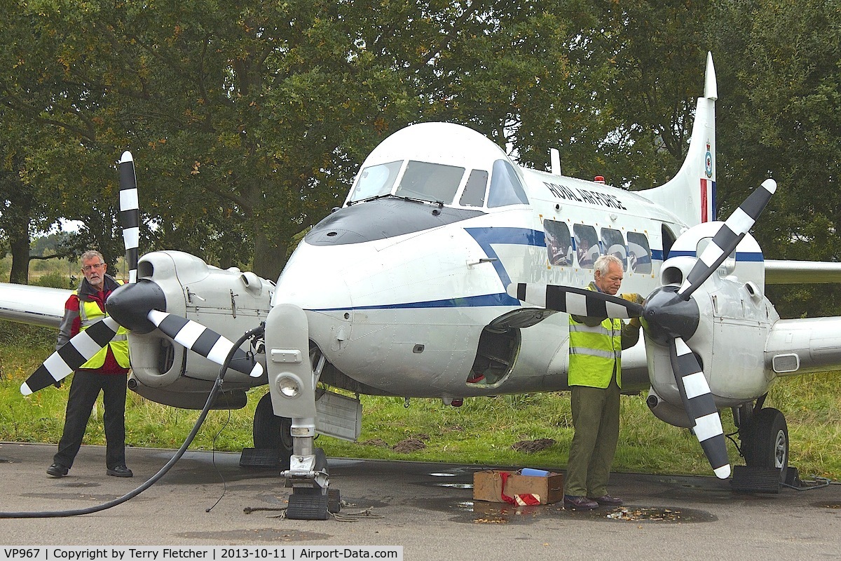 VP967, 1948 De Havilland DH-104 Devon C.2 C/N 04220, Sea Devon at Yorkshire Air Museum