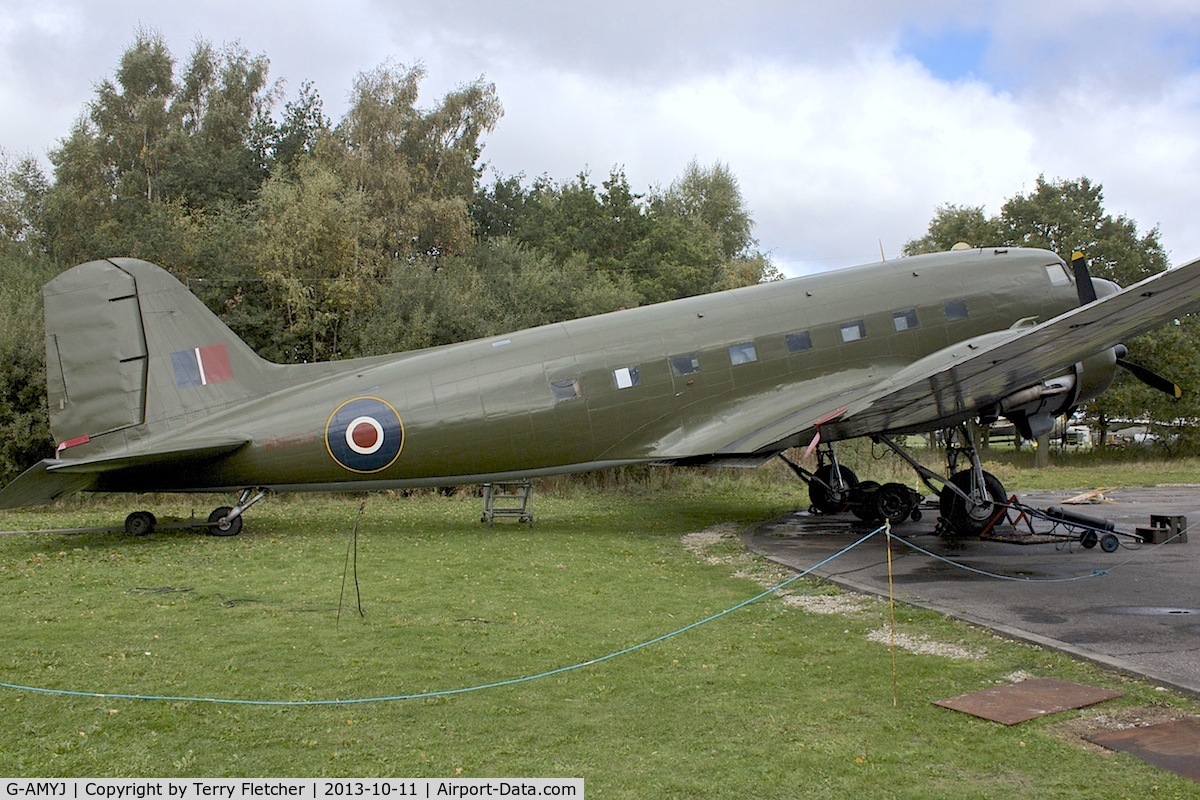 G-AMYJ, 1944 Douglas DC-3C-R-1830-90C (C-47B) C/N 15968/32716, Dakota at Yorkshire Air Museum