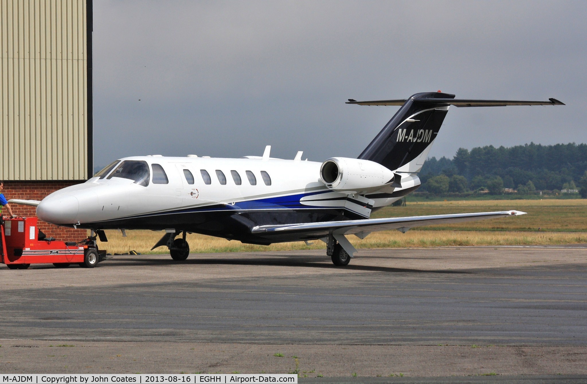 M-AJDM, 2000 Cessna 525A CitationJet CJ2 C/N 525A-0009, At CSE about to become N457MD