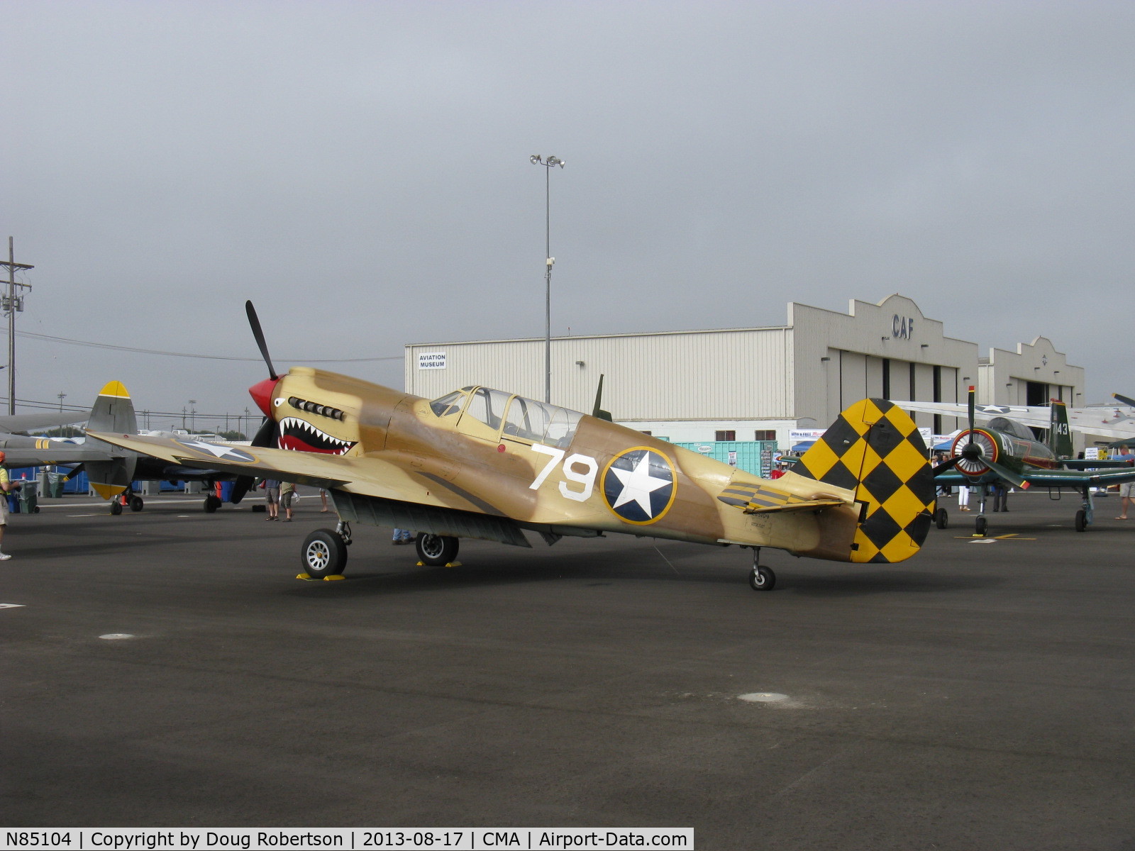 N85104, Curtiss P-40N-5CU Kittyhawk C/N 28954/F858, Curtiss-Wright/Maloney P-40N KITTYHAWK IV, Allison V-1710-81 1,360 Hp, Limited class