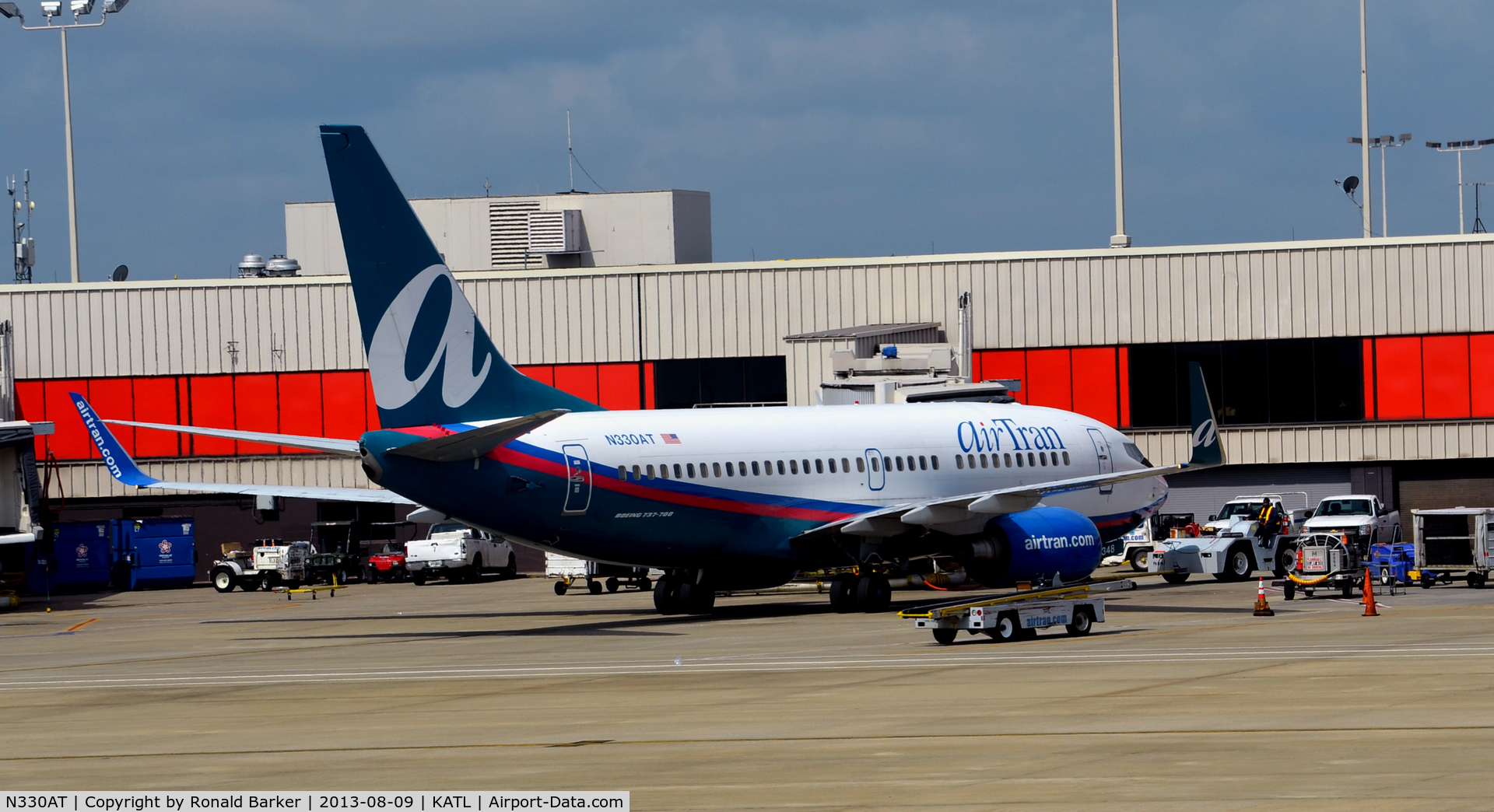 N330AT, 2007 Boeing 737-7BD C/N 36399, Atlanta