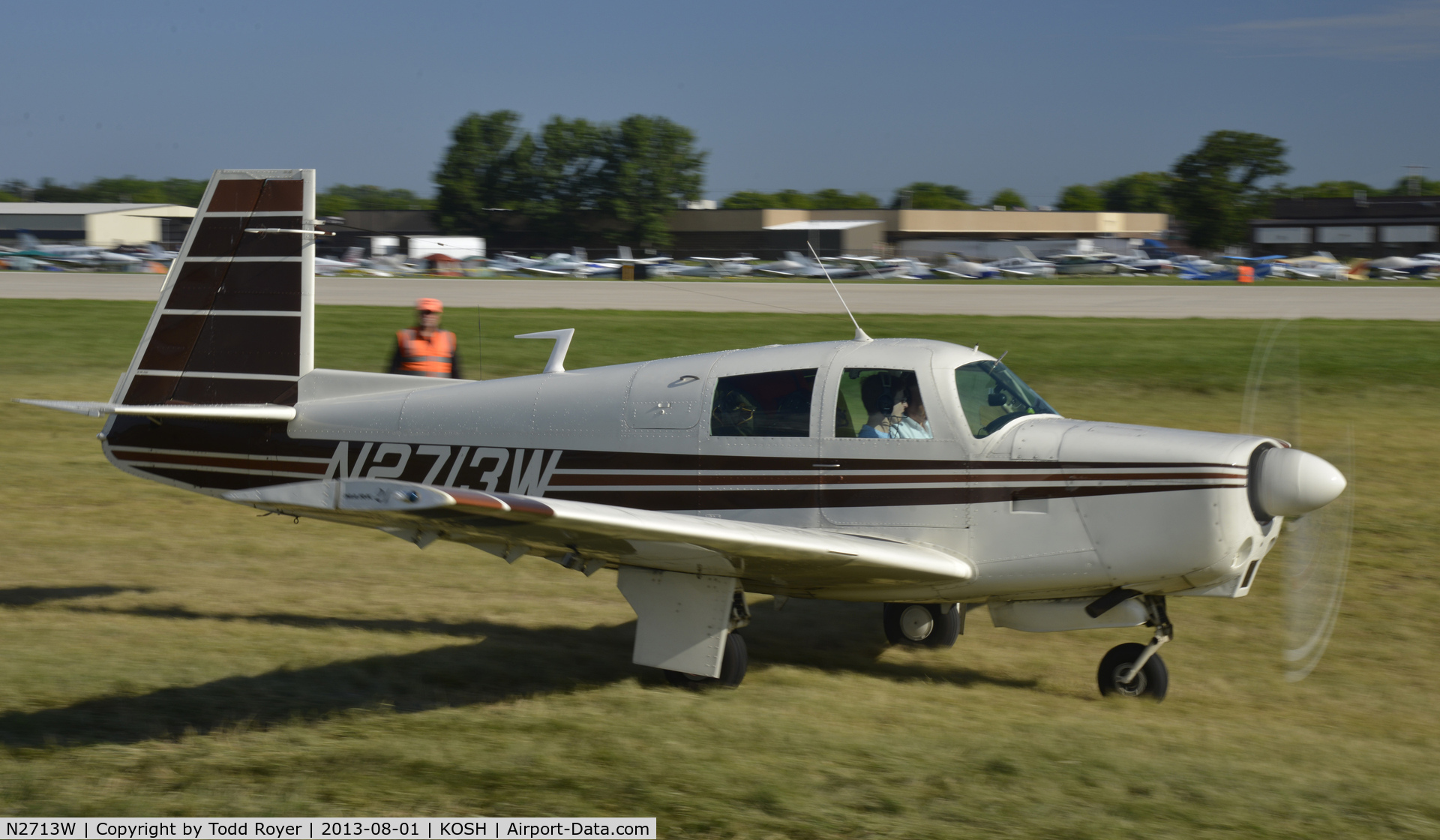 N2713W, 1966 Mooney M20C Ranger C/N 3334, Airventure  2013