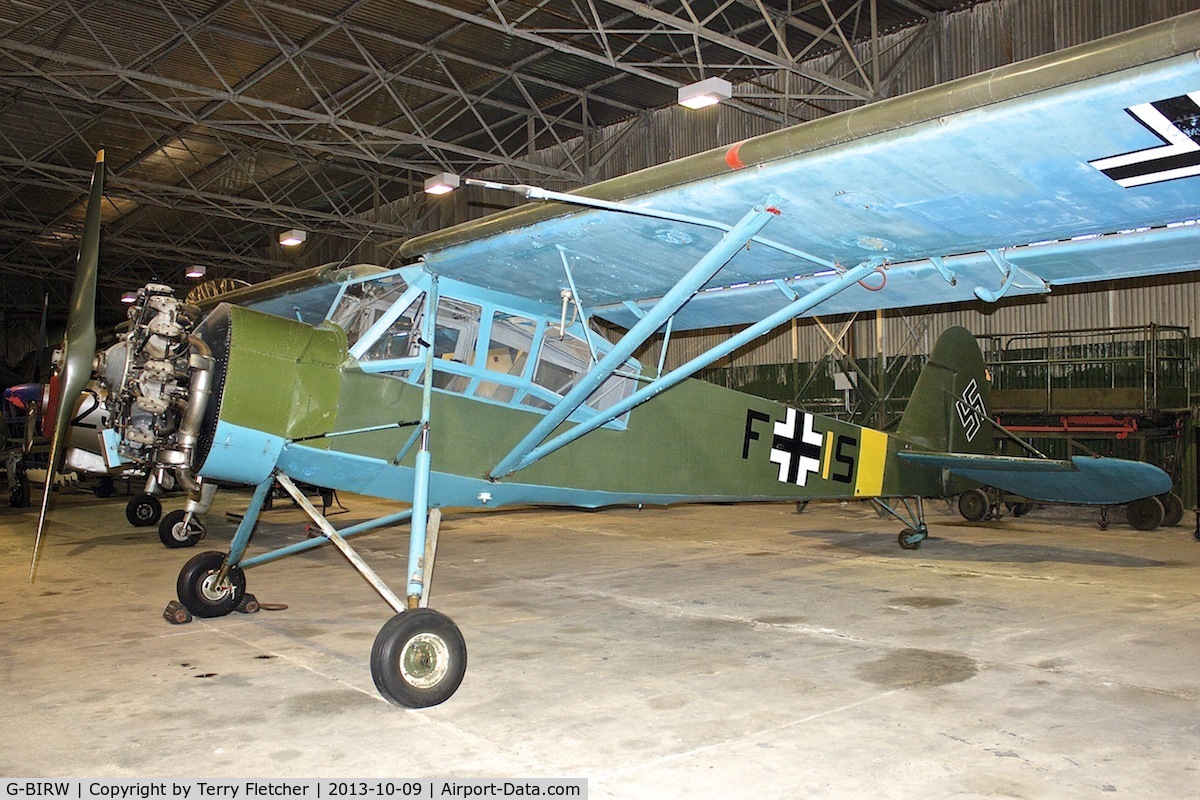 G-BIRW, 1947 Morane-Saulnier MS-505 Criquet C/N 695, At the Museum of Flight , East Fortune , Scotland