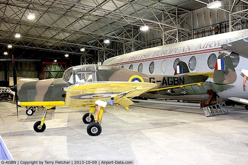 G-AGBN, 1941 General Aircraft GAL-42 Cygnet II C/N GAL/42/111, At the Museum of Flight , East Fortune , Scotland