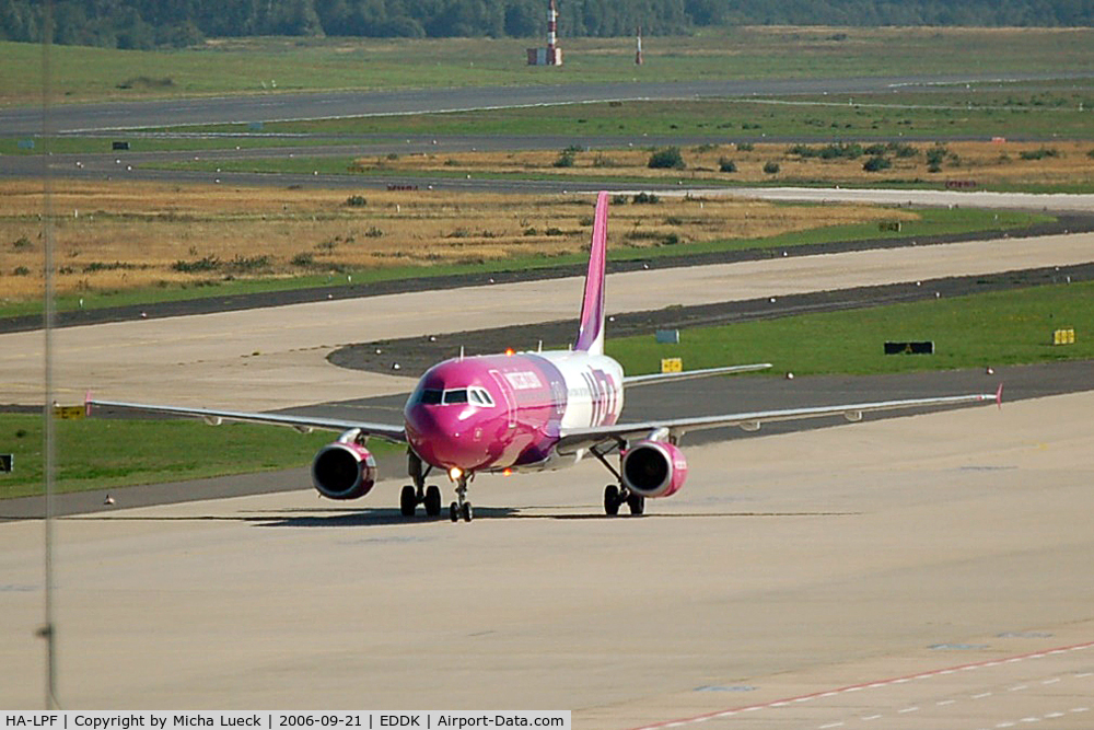 HA-LPF, 2002 Airbus A320-233 C/N 1834, At Cologne