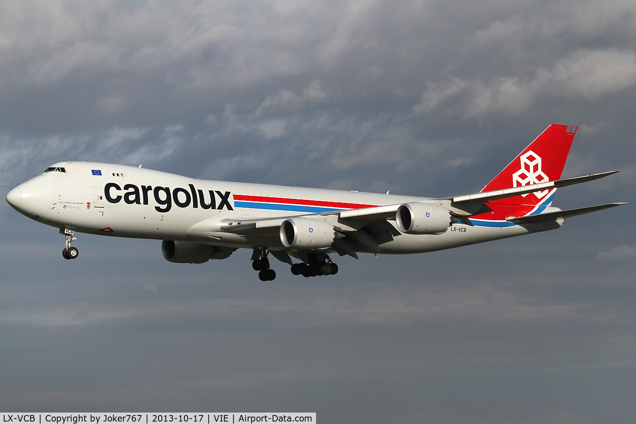 LX-VCB, 2010 Boeing 747-8R7F C/N 35806, Cargolux