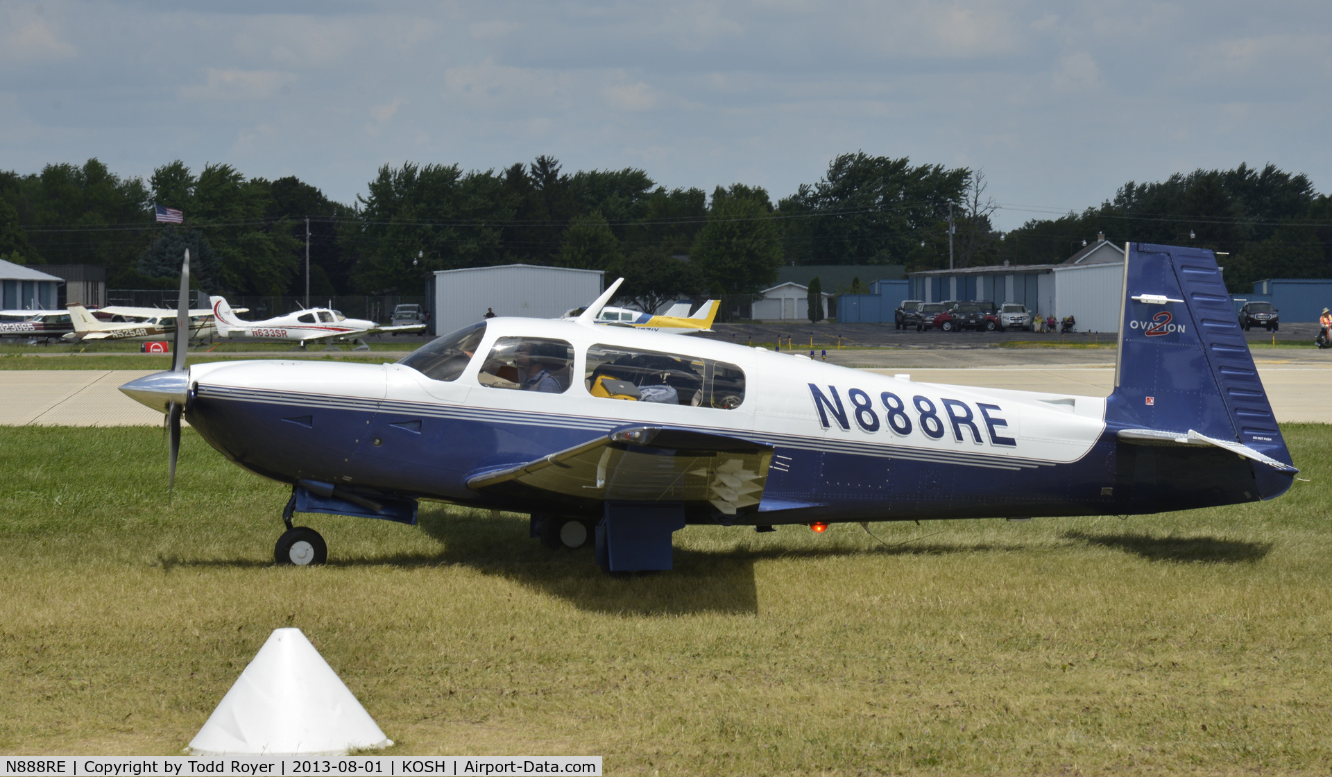 N888RE, 2003 Mooney M20R Ovation C/N 29-0291, Airventure 2013