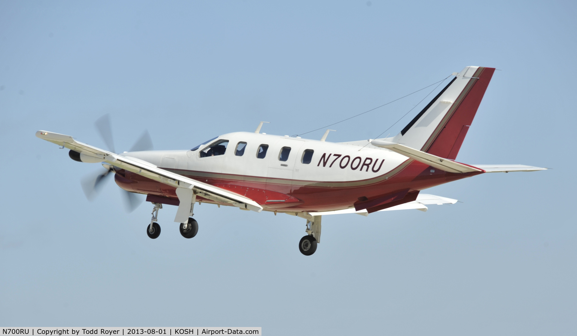 N700RU, 1993 Socata TBM-700 C/N 92, Airventure 2013