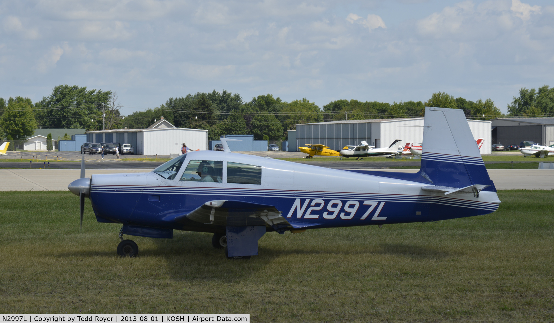 N2997L, 1967 Mooney M20C Ranger C/N 670102, Airventure 2013