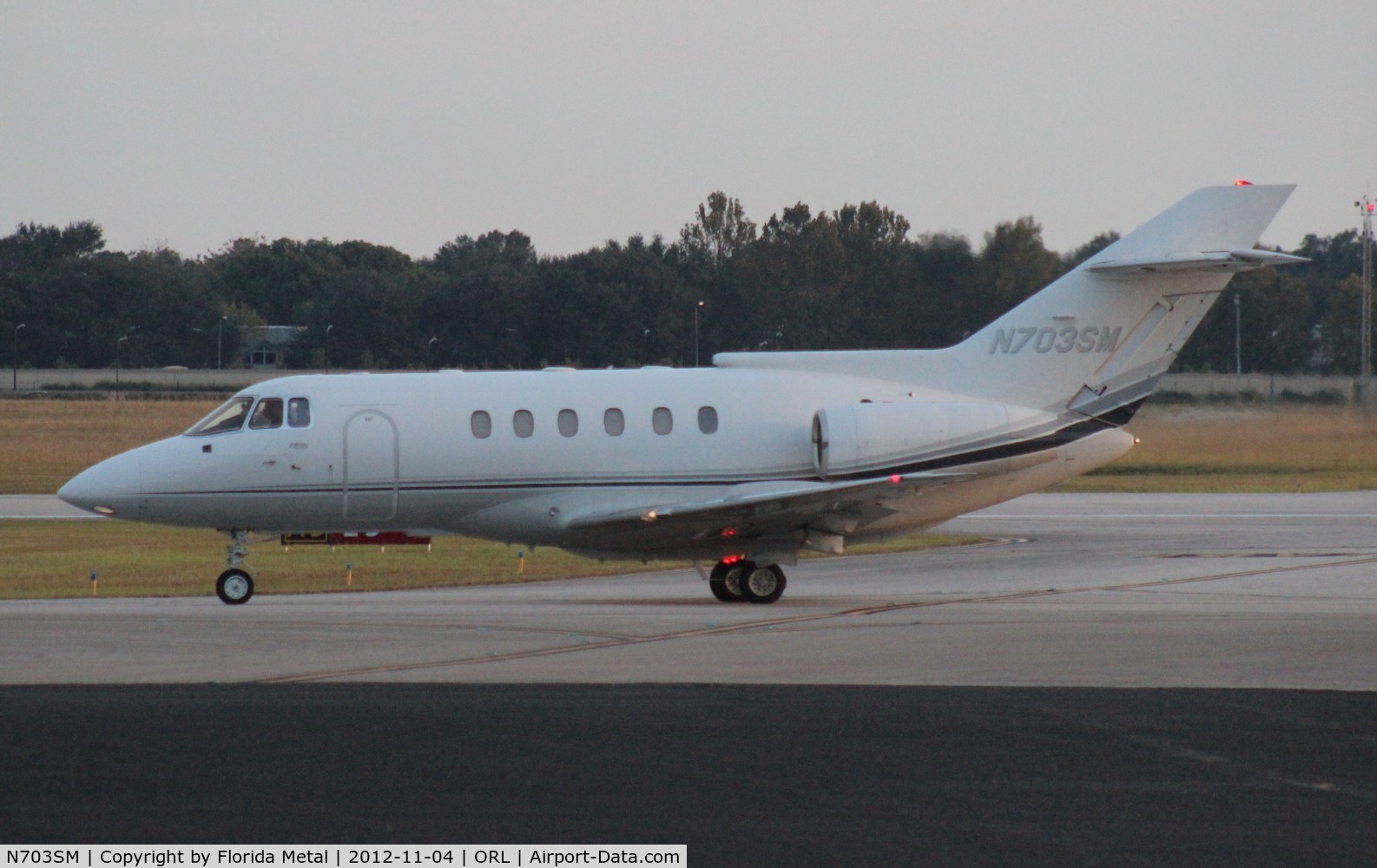 N703SM, 1990 British Aerospace BAe.125 Series 800A C/N 258204, Hawker 800