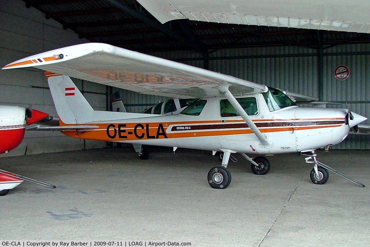 OE-CLA, Cessna 152 C/N 15284007, Cessna 152 [152-84007] Krems~OE 11/07/2009