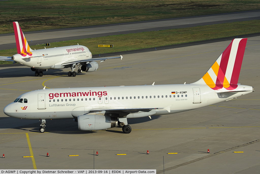D-AGWP, 2010 Airbus A319-132 C/N 4227, Germanwings Airbus 319