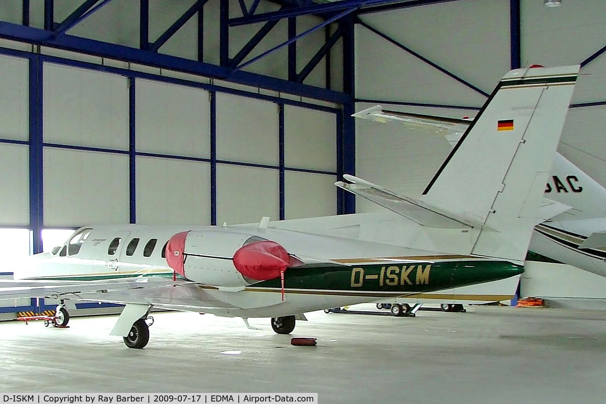 D-ISKM, 1976 Cessna 500 Citation I C/N 500-0313, Cessna Citation I [500-0313] Augsburg~D 17/07/2009