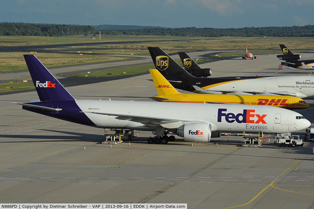 N886FD, 2012 Boeing 777-FS2 C/N 41065, Fedex Boeing 777-200