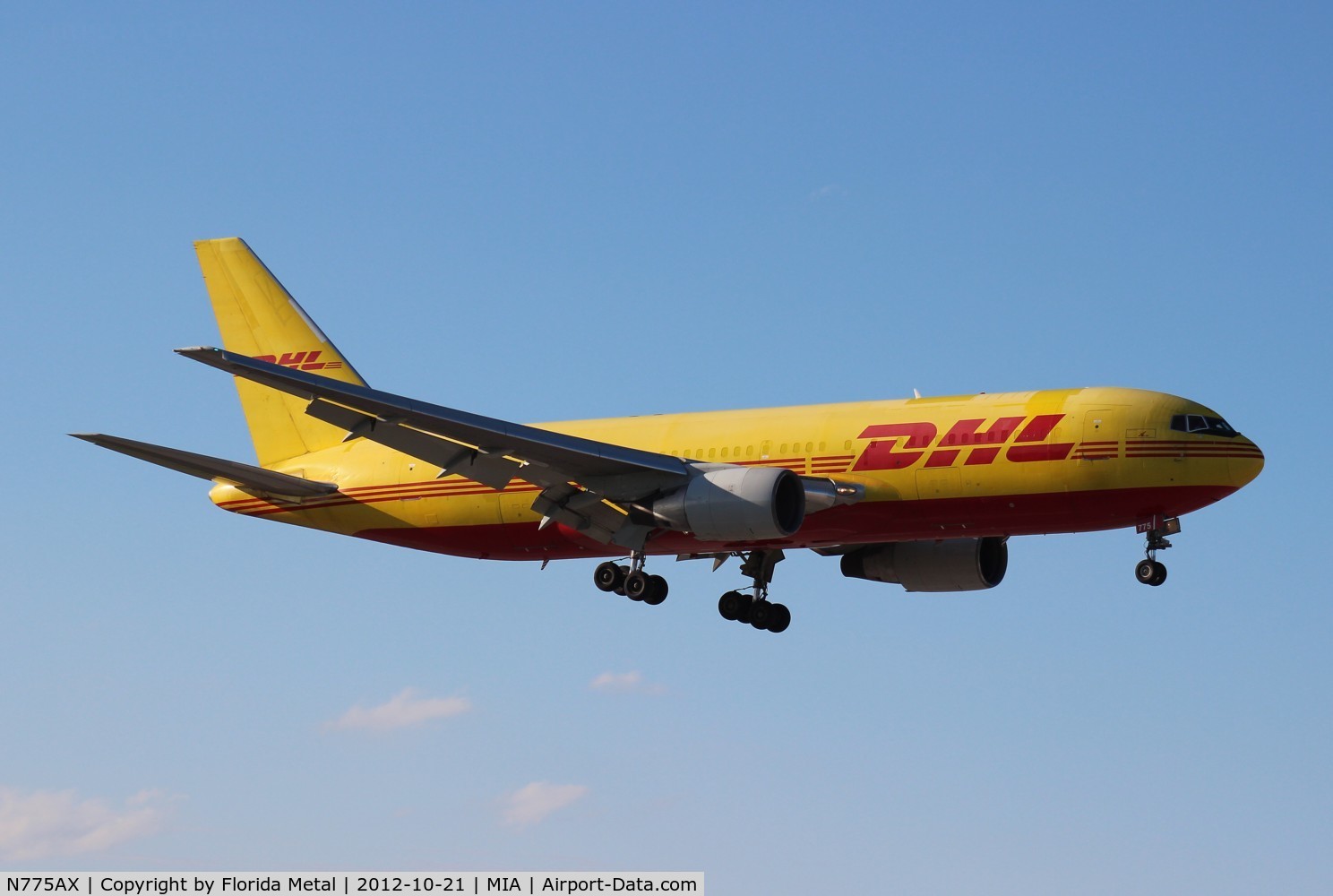 N775AX, 1983 Boeing 767-281 C/N 22790, DHL 767-200