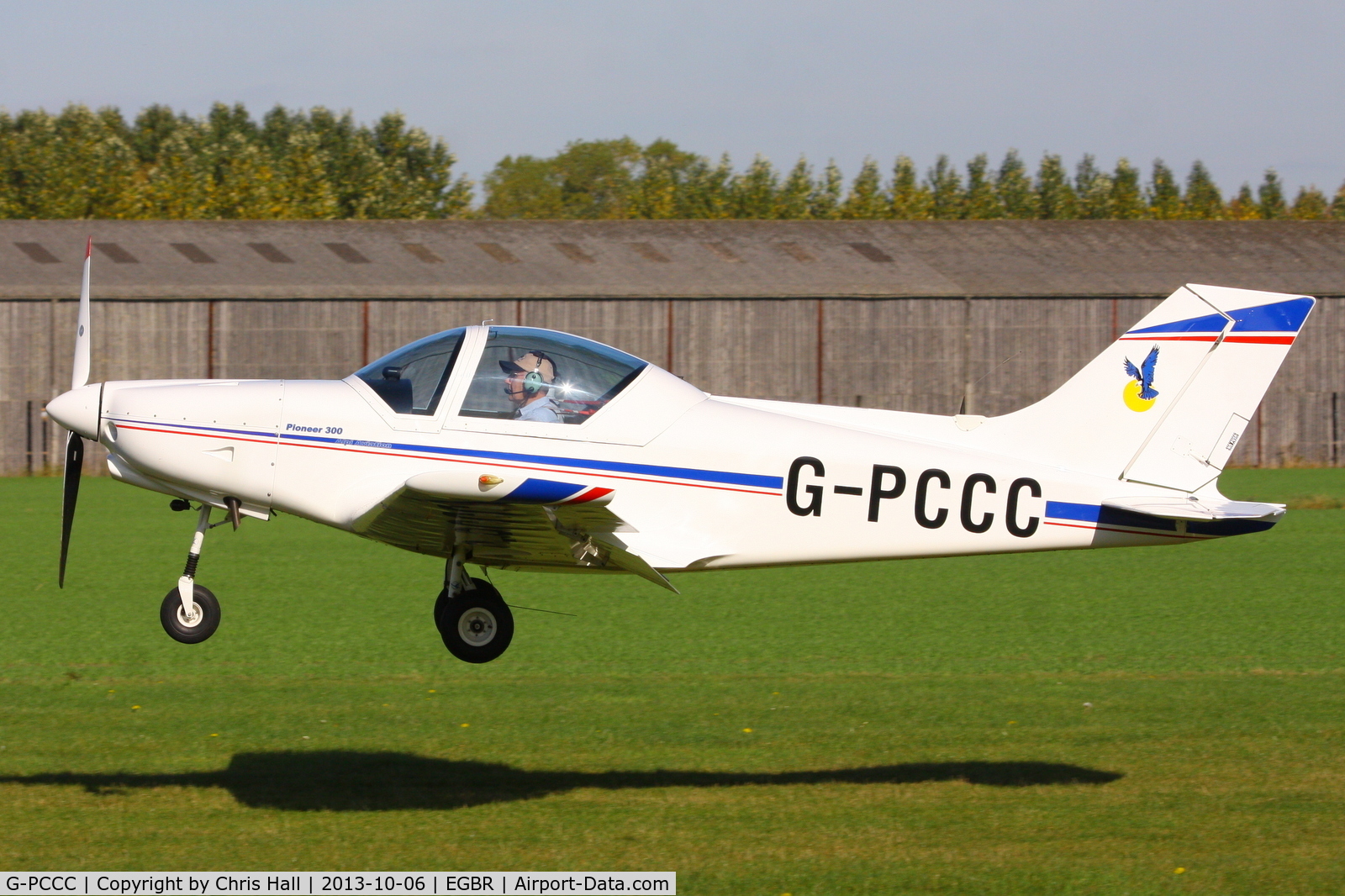 G-PCCC, 2004 Alpi Aviation Pioneer 300 C/N PFA 330-14220, at Breighton's Pre Hibernation Fly-in, 2013