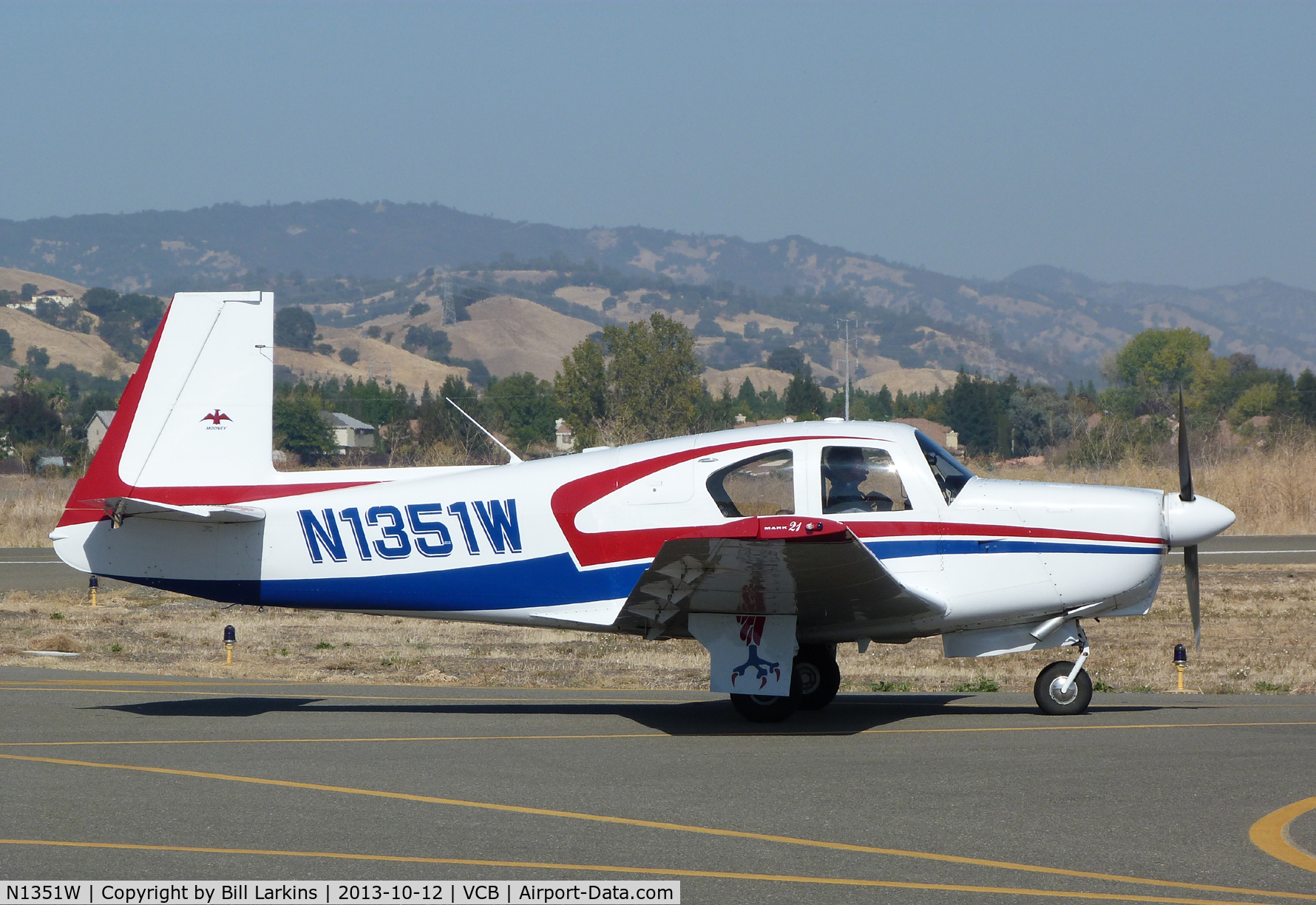 N1351W, 1963 Mooney M20C Ranger C/N 2632, Visitor