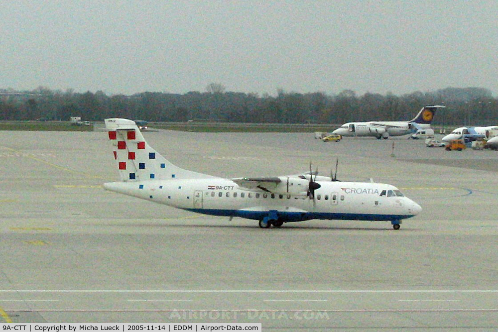 9A-CTT, 1992 ATR 42-312QC C/N 317, At Munich