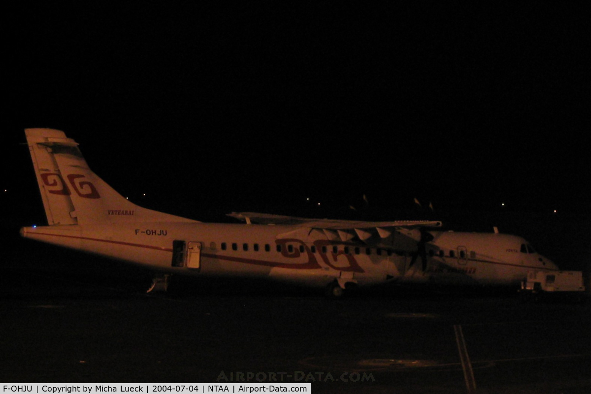 F-OHJU, 1998 ATR 72-212A C/N 563, At Papeete