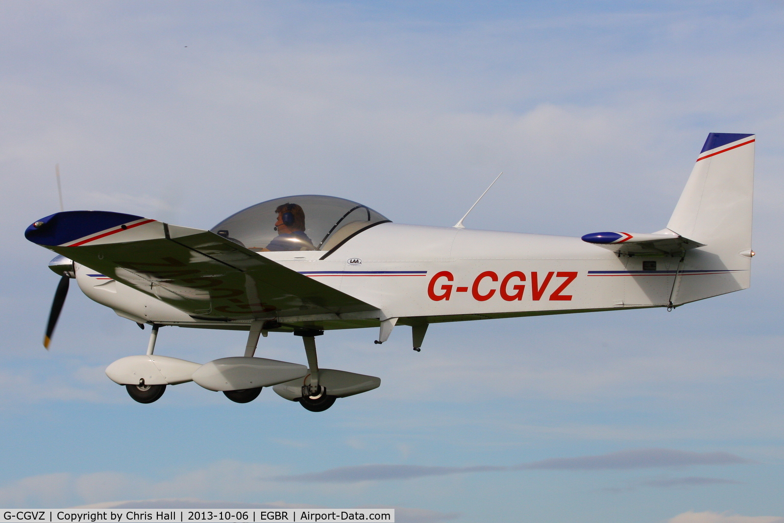 G-CGVZ, 2011 Zenair CH-601 XL C/N LAA 162B-14990, at Breighton's Pre Hibernation Fly-in, 2013