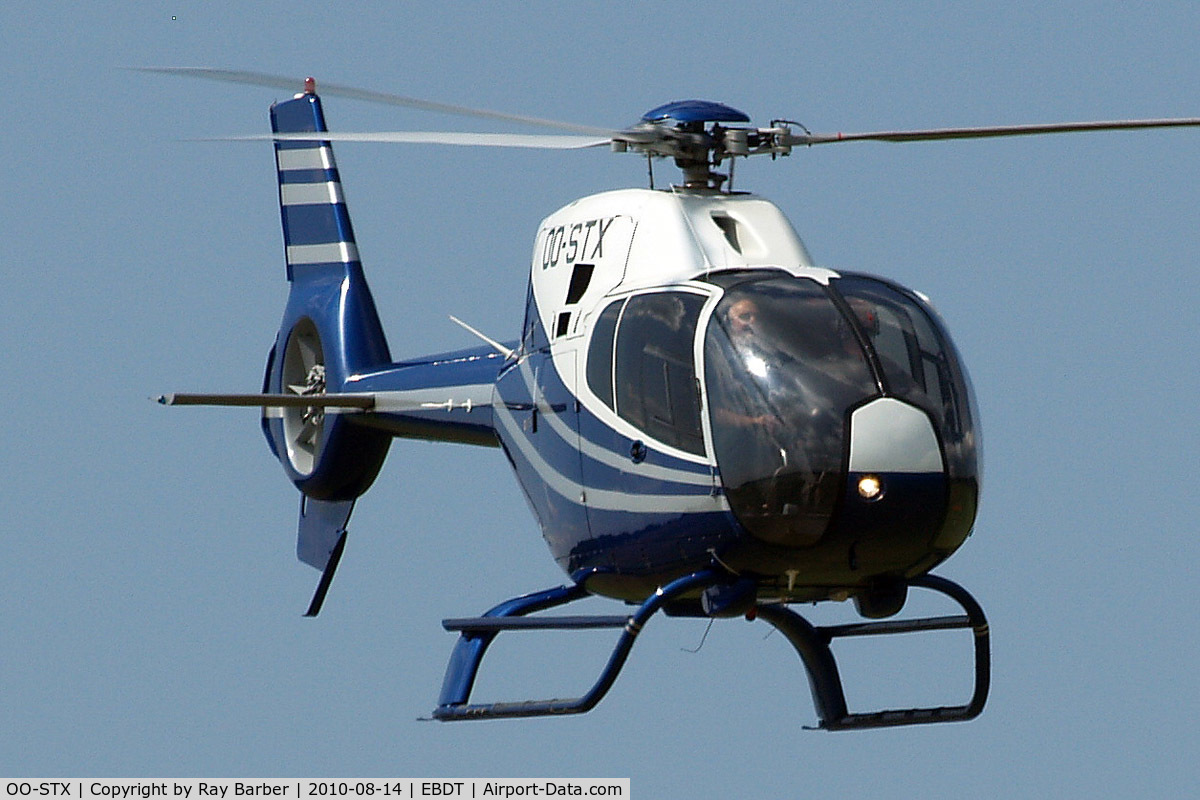 OO-STX, 2004 Eurocopter EC-120B Colibri C/N 1386, Eurocopter EC120B Colibri [1386] Schaffen-Diest~OO 14/08/2010