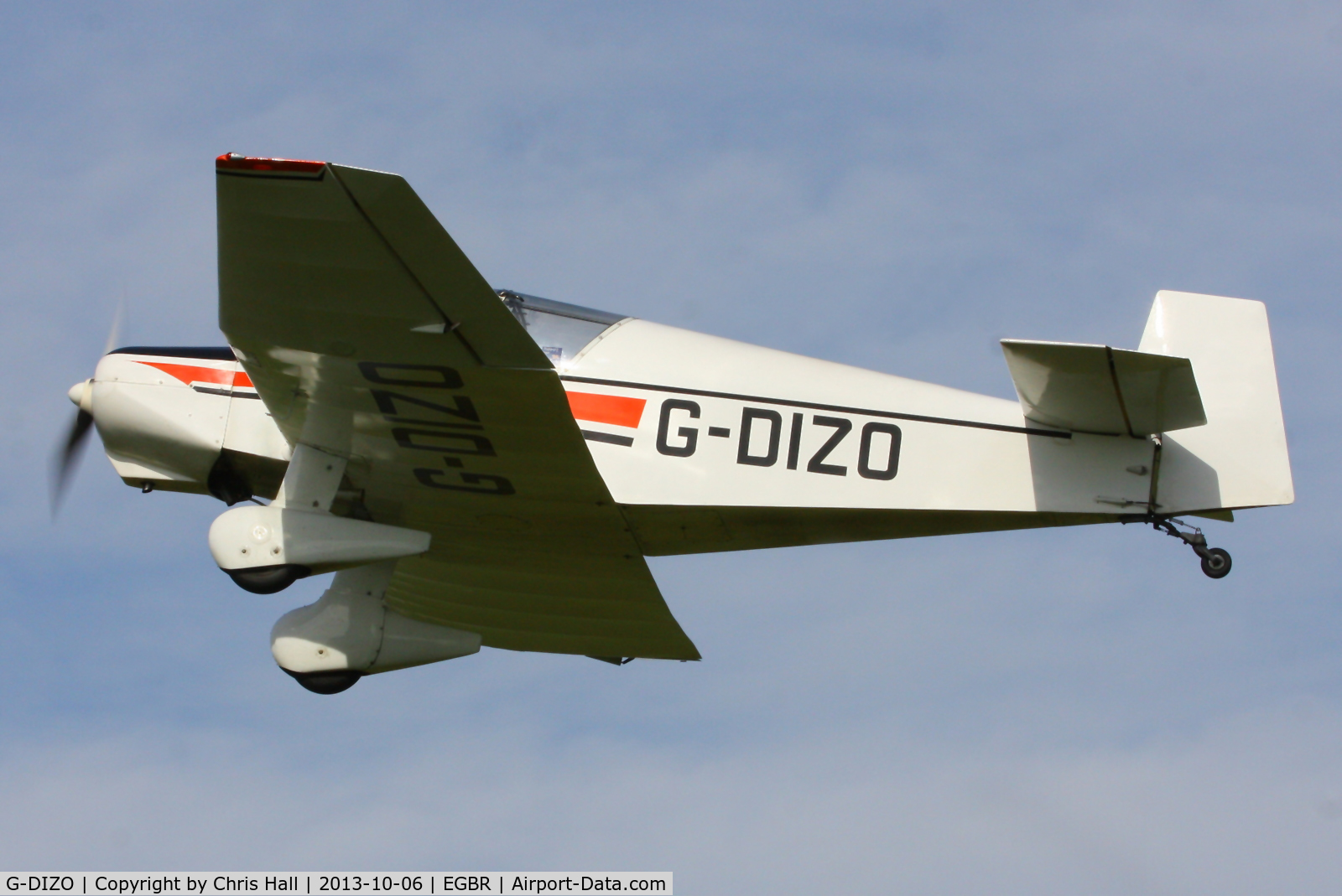 G-DIZO, 1965 Jodel D-120 Paris-Nice C/N 326, at Breighton's Pre Hibernation Fly-in, 2013