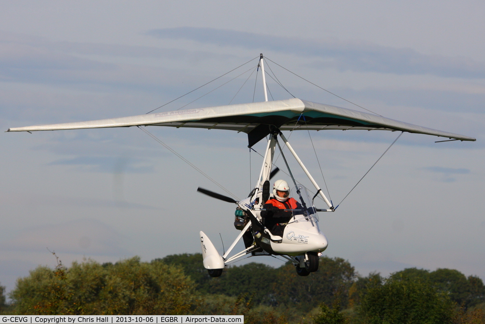 G-CEVG, 2007 Pegasus Quik C/N 8319, at Breighton's Pre Hibernation Fly-in, 2013