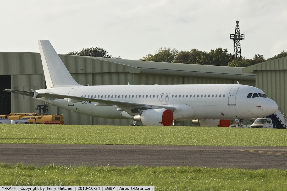 M-RAFF, 2001 Airbus A320-214 C/N 1605, Airbus Industries A320-214, c/n: 1605 ex TC-SGN ,    G-OOPT at Kemble