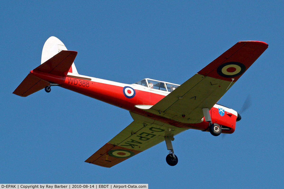 D-EPAK, 1951 De Havilland DHC-1 Chipmunk T.10 C/N C1/0328, DHC-1 Chipmunk 22 [C1/0328] Schaffen-Diest~OO 14/08/2010