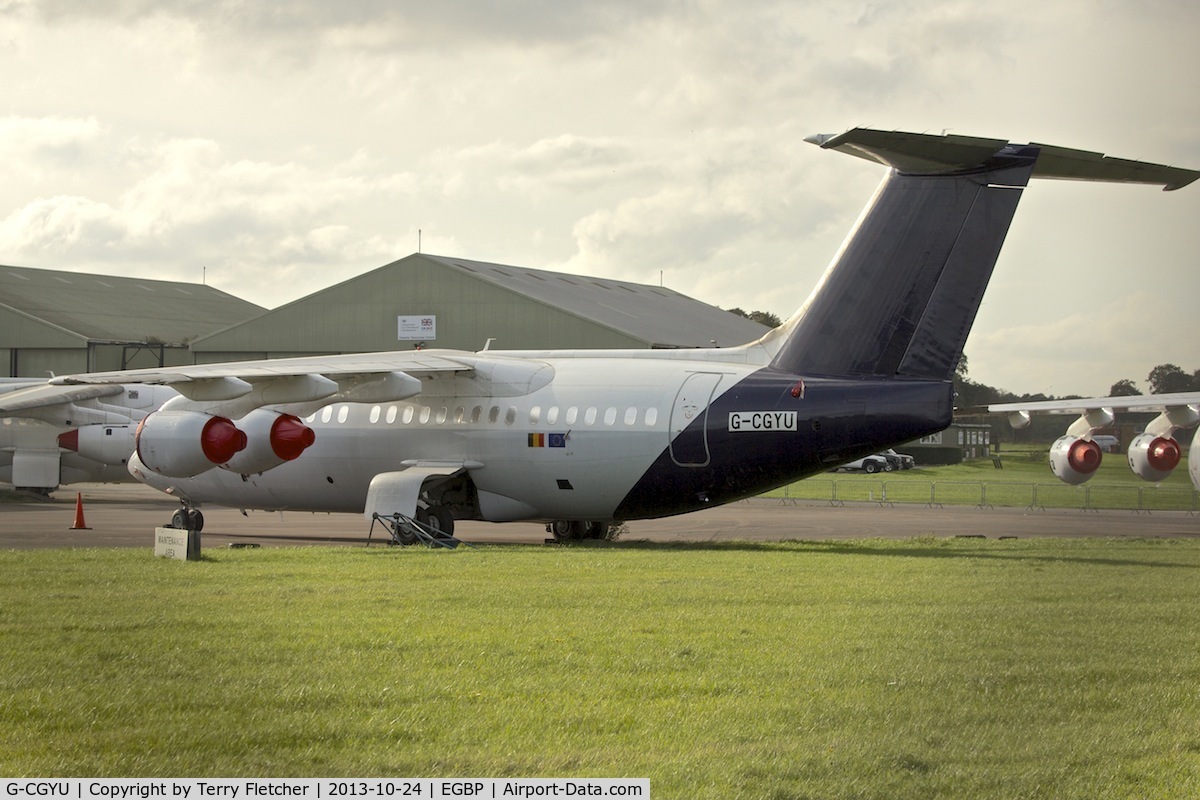 G-CGYU, 1995 British Aerospace Avro 146-RJ85 C/N E.2275, 1995 British Aerospace Avro RJ85, c/n: E.2275