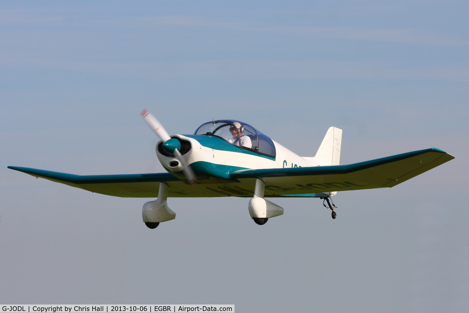 G-JODL, 1960 SAN Jodel DR-1050M Excellence C/N 99, at Breighton's Pre Hibernation Fly-in, 2013