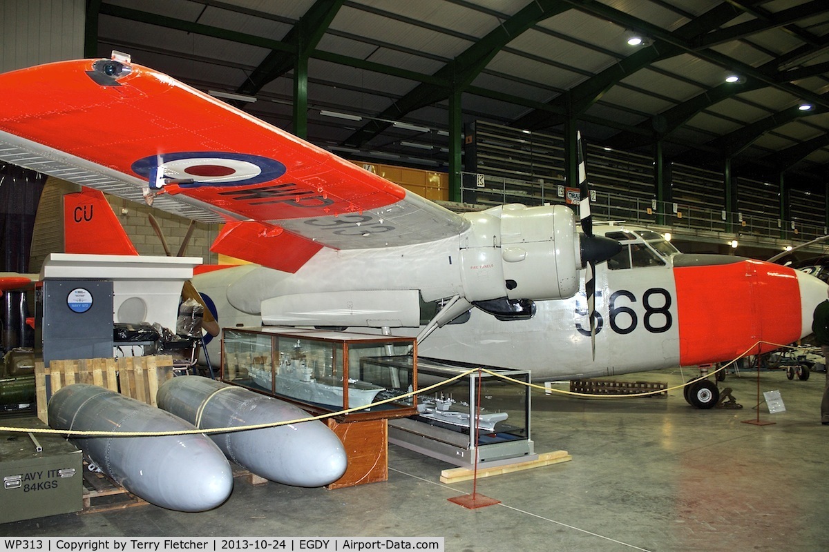 WP313, 1952 Percival P-57 Sea Prince T1 C/N P57/63, Open Day at Cobham Hall , Fleet Air Arm Museum at Yeovilton