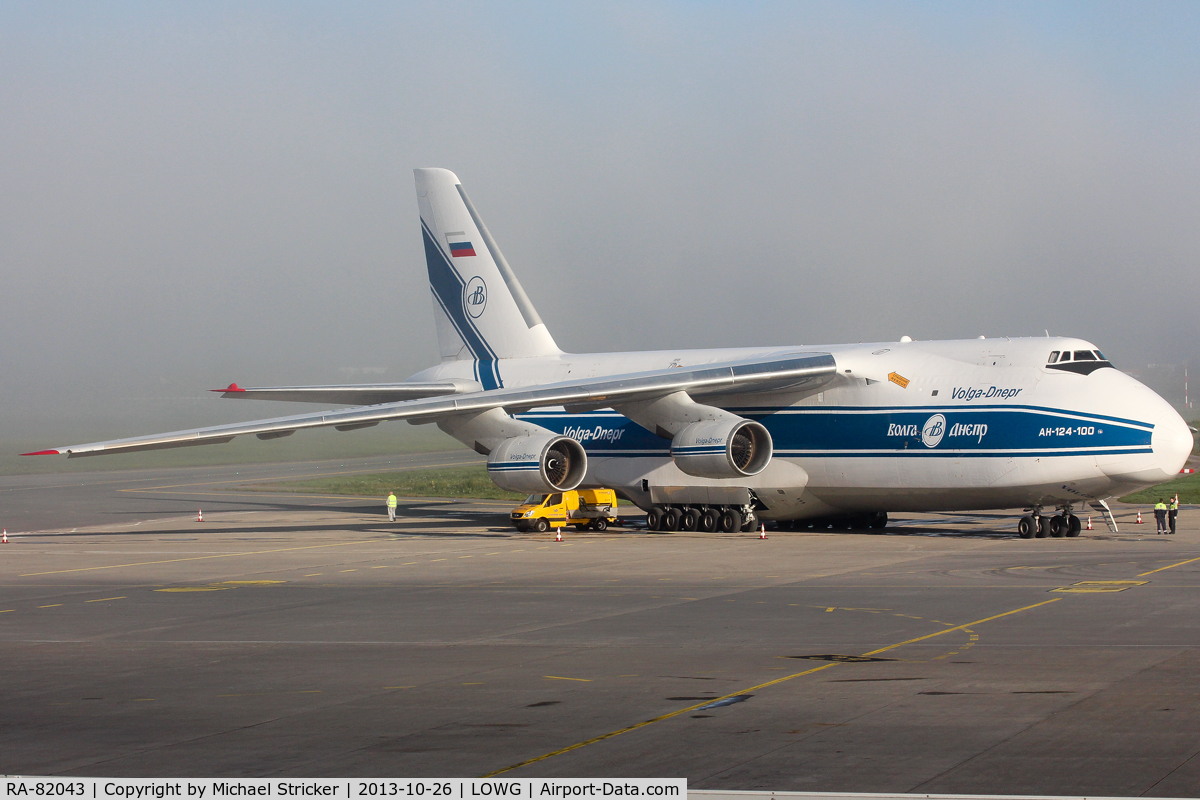 RA-82043, 1990 Antonov An-124-100 Ruslan C/N 9773054155101/0607, RA-82043