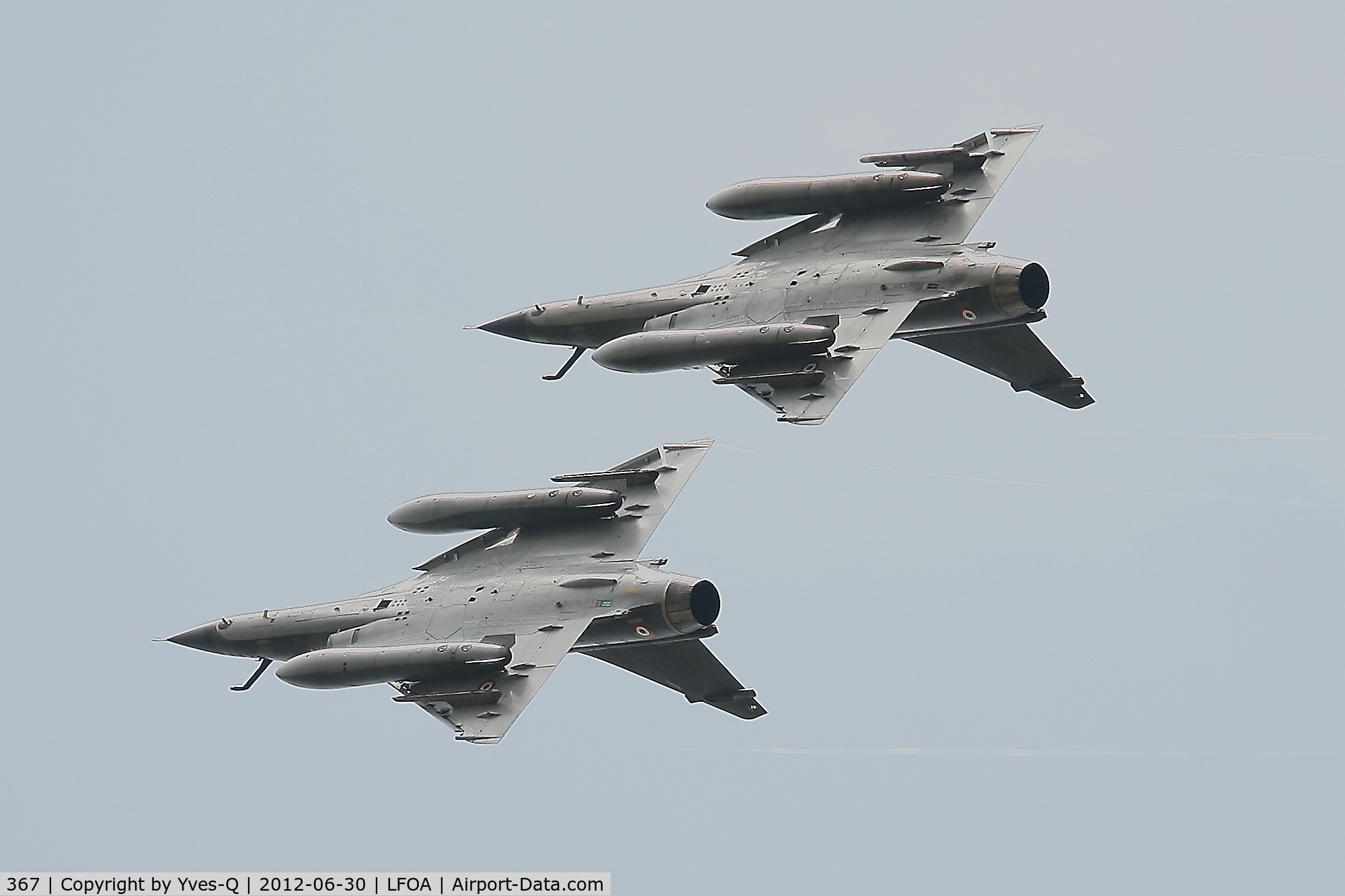 367, Dassault Mirage 2000N C/N 362, French Air Force Dassault Mirage 2000N, Avord Air Base 702 (LFOA). Ramex Delta  Display Air Show 2012