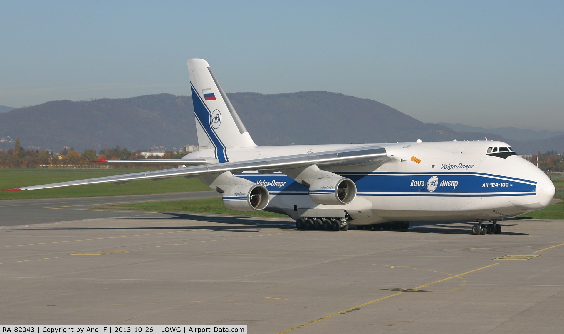 RA-82043, 1990 Antonov An-124-100 Ruslan C/N 9773054155101/0607, Volga-Dnepr Airlines Antonov AN-124-100