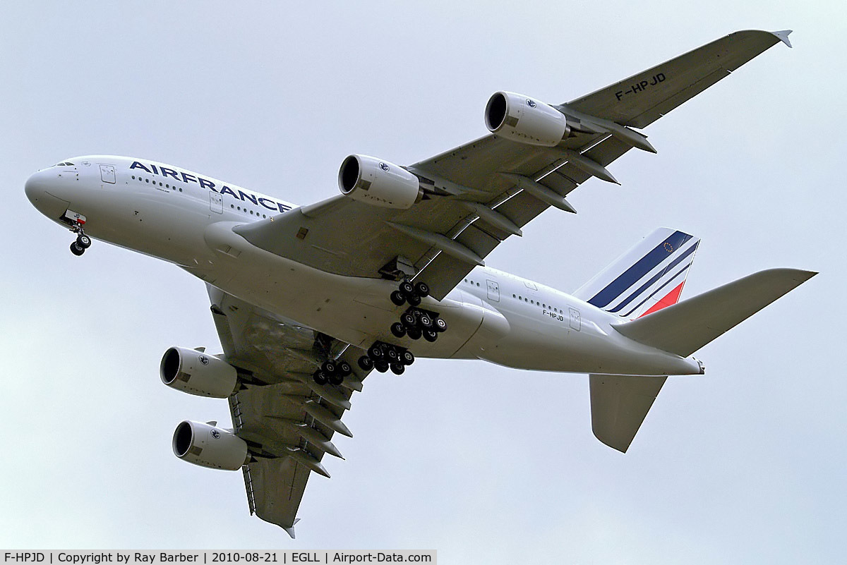 F-HPJD, 2010 Airbus A380-861 C/N 049, Airbus A380-861 [049] (Air France) Home~G 21/08/2010