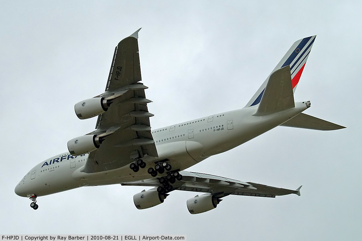 F-HPJD, 2010 Airbus A380-861 C/N 049, Airbus A380-861 [049] (Air France) Home~G 21/08/2010