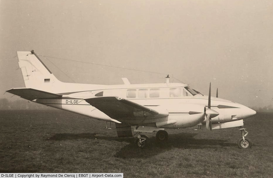 D-ILGE, Beechcraft Queen Air 80 C/N NOT FOUND, Gent 24-8-66