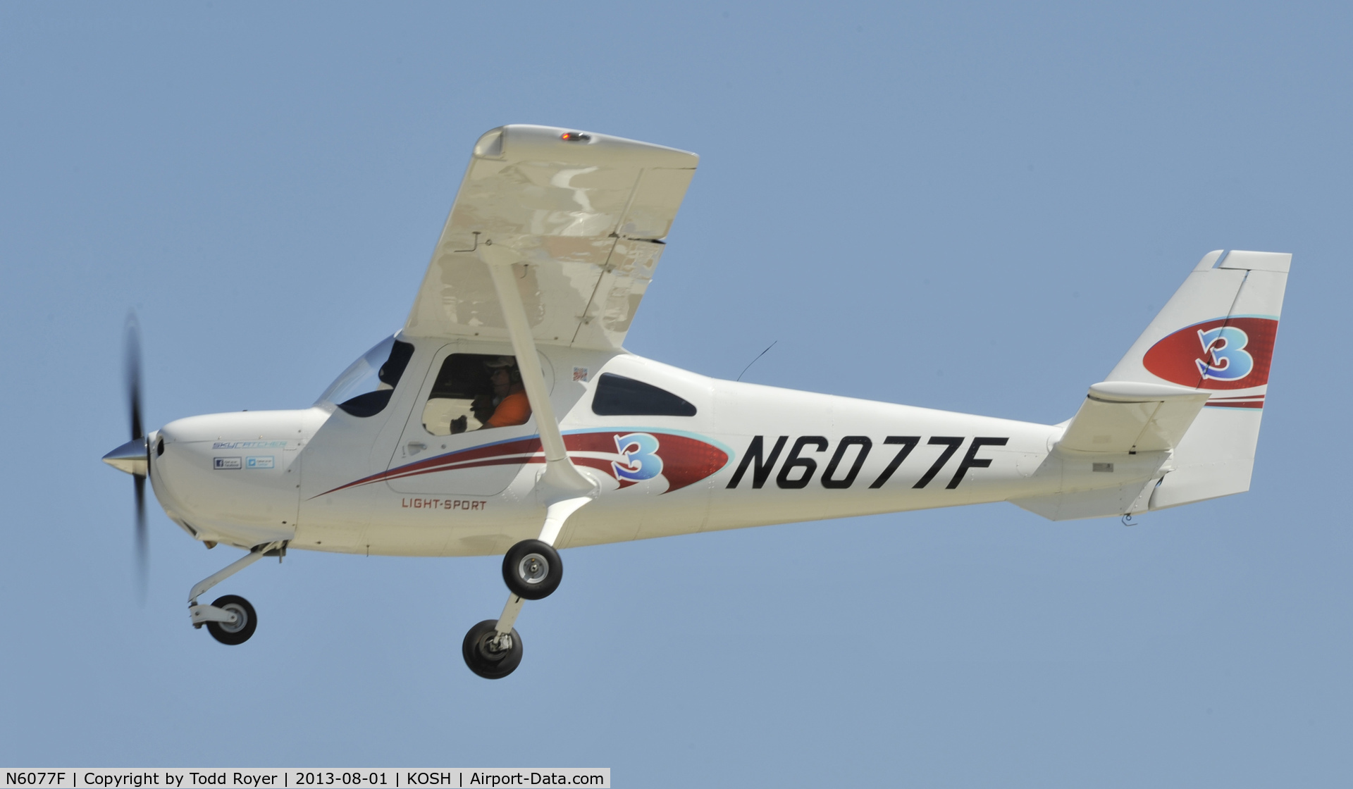 N6077F, 2012 Cessna 162 Skycatcher C/N 16200218, Airventure 2013