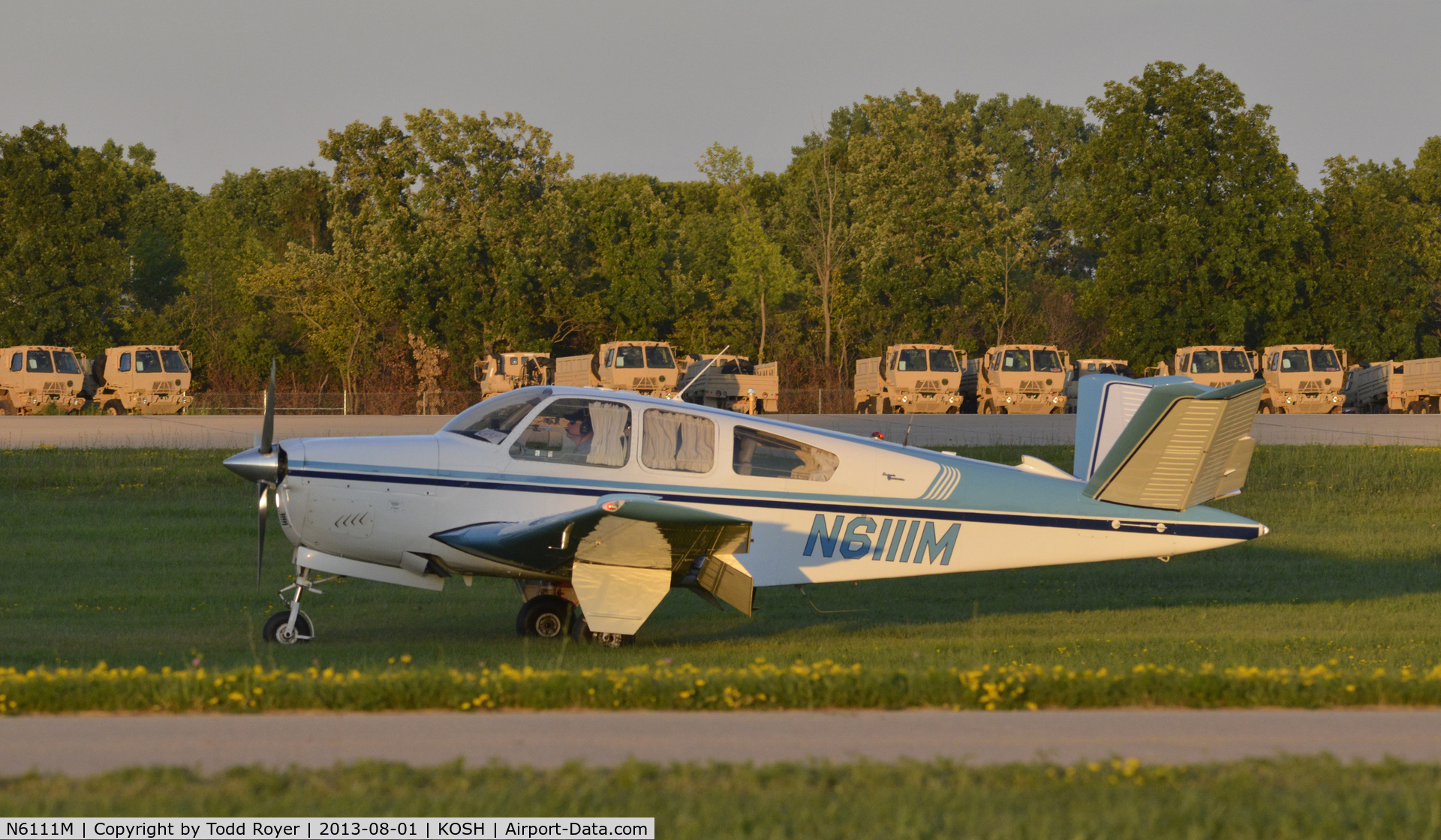 N6111M, 1965 Beech V35 Bonanza C/N D-8033, Airventure 2013