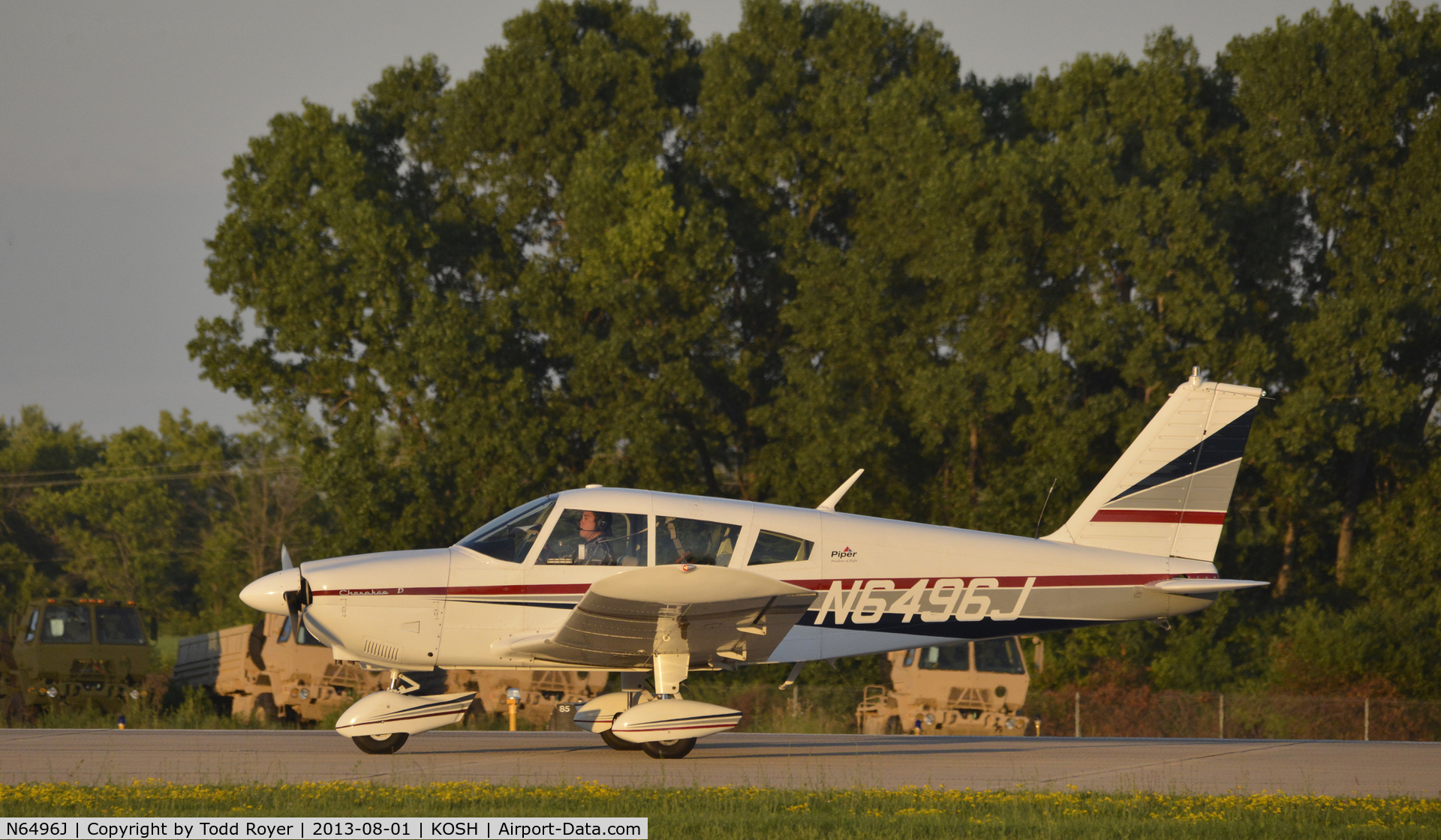 N6496J, 1968 Piper PA-28-180 Cherokee C/N 28-4928, Airventure 2013