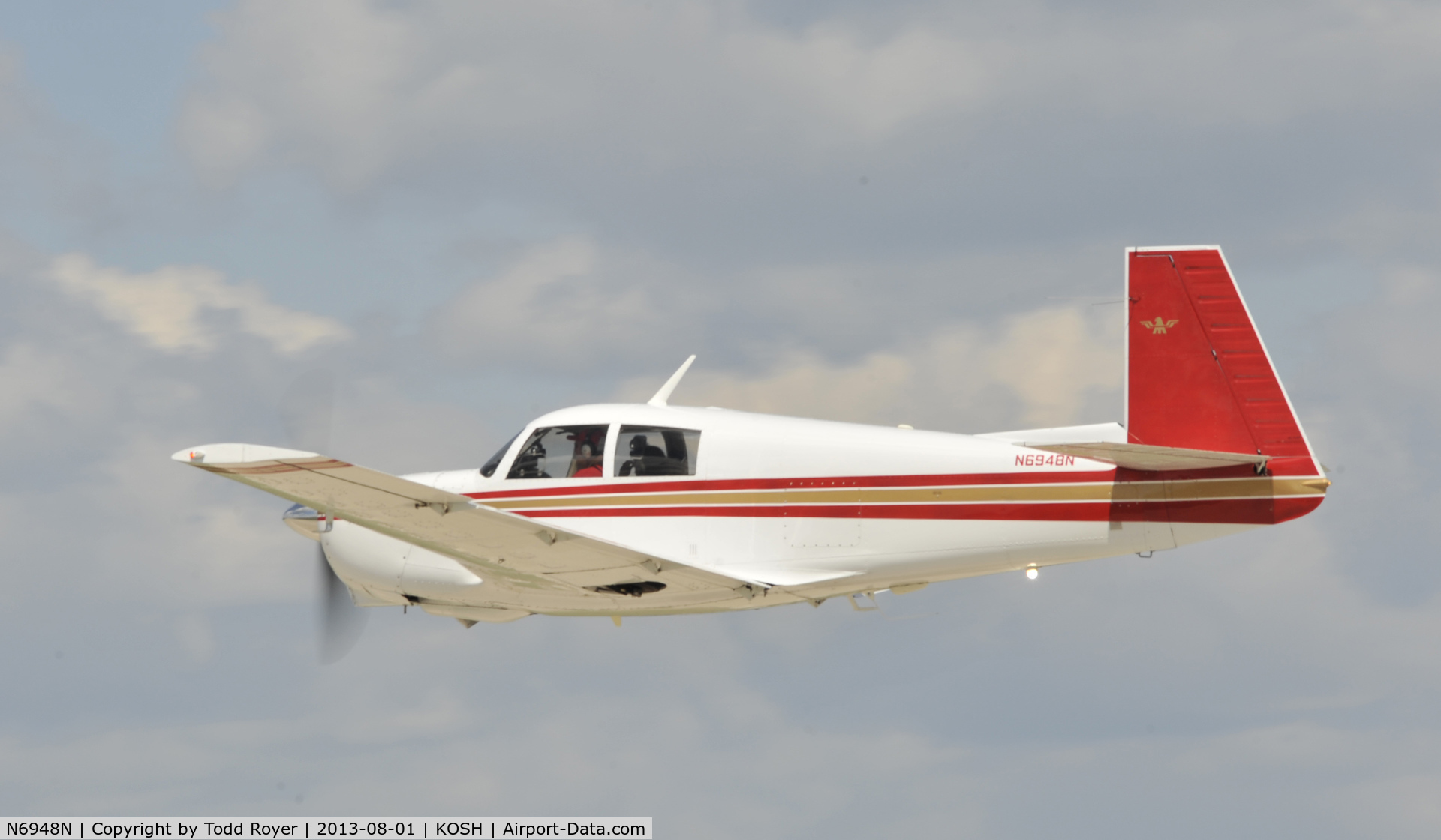 N6948N, 1968 Mooney M20C Ranger C/N 680195, Airventure 2013