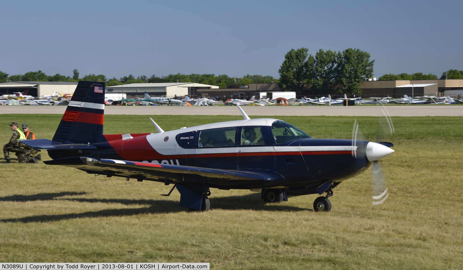 N3089U, 1979 Mooney M20K C/N 25-0125, Airventure 2013