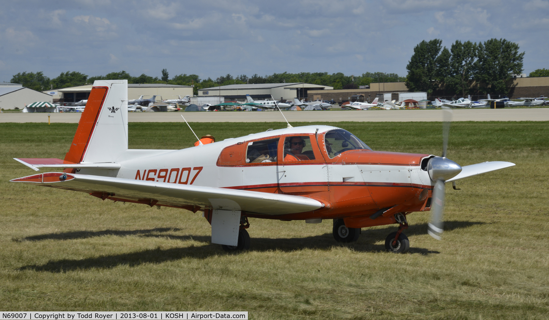 N69007, 1965 Mooney M20C Ranger C/N 2933, Airventure 2013
