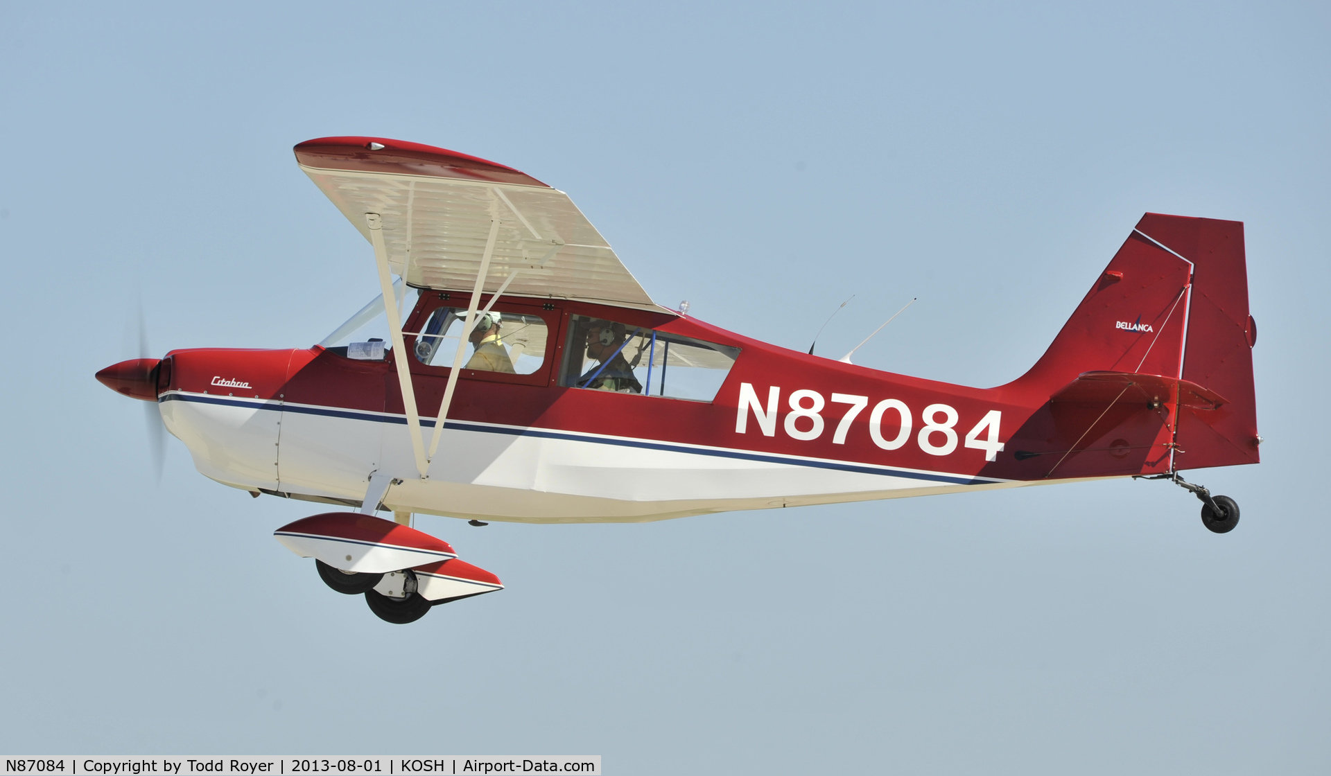 N87084, 1974 Bellanca 7KCAB Citabria C/N 456-74, Airventure 2013