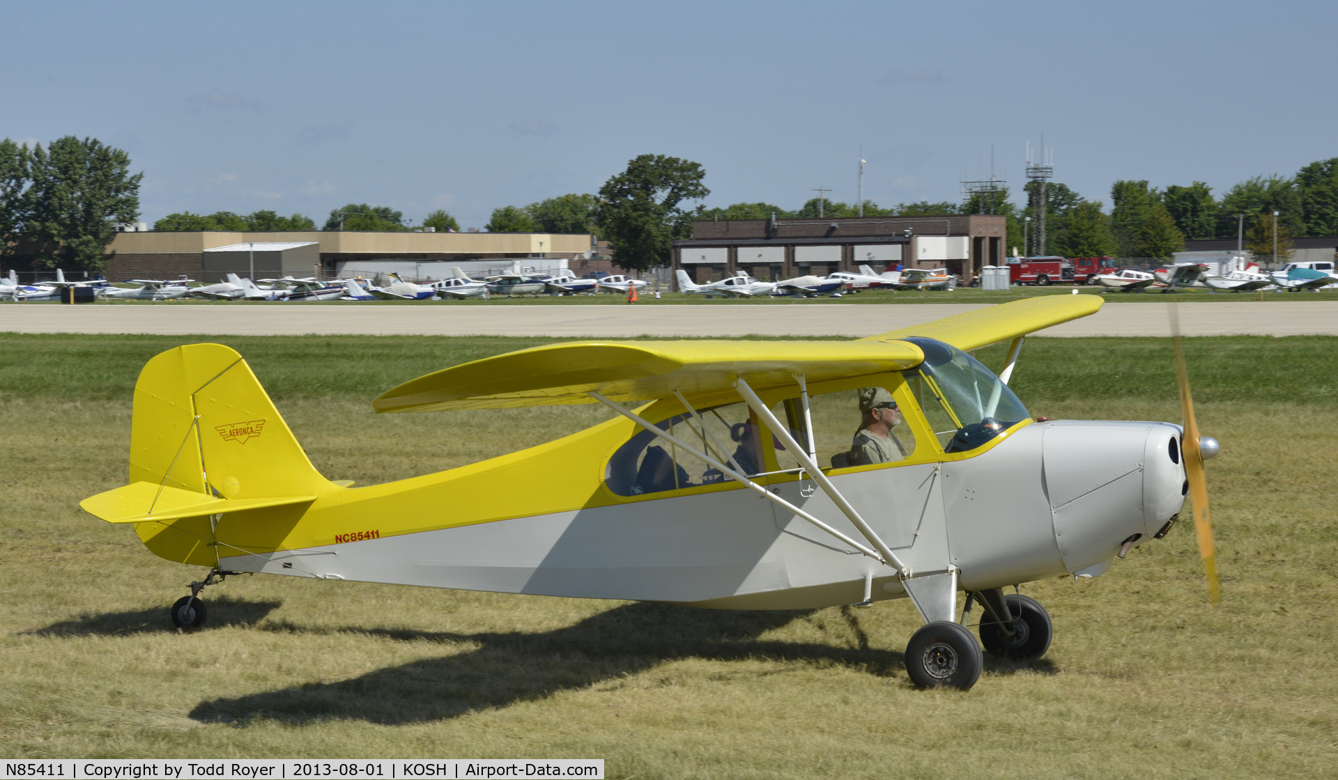 N85411, 1946 Aeronca 7AC Champion C/N 7AC-4151, Airventure 2013